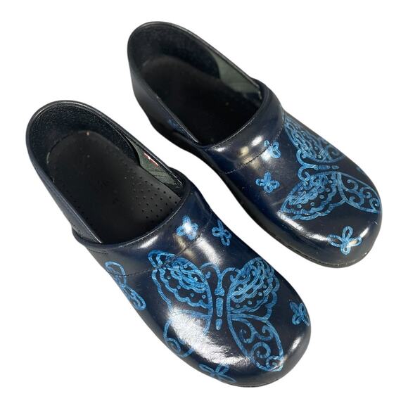 Sanita Women’s Original Butterfly Print Clogs Size-41 (11) - Picture 8 of 9
